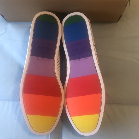 BNIB! 2020 Sperry 🌈 Pride Leather Boat Shoes! - Picture 5 of 7